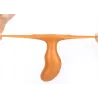 TheAssGasm Plug Pods XL 14 x 6.5cm Orange